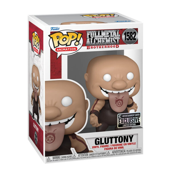 Fullmetal Alchemist: Brotherhood Gluttony Funko Pop! Vinyl Figure #1582 - Entertainment Earth Exclusive - Image 3