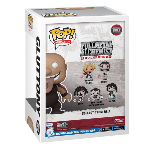 Fullmetal Alchemist: Brotherhood Gluttony Funko Pop! Vinyl Figure #1582 - Entertainment Earth Exclusive - Image 2