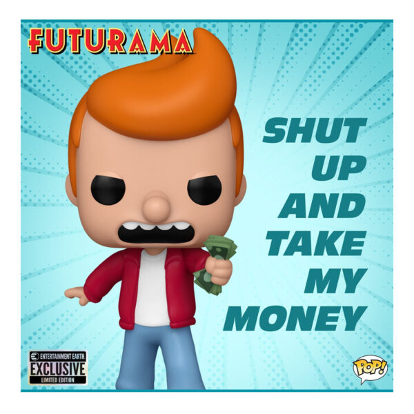 Futurama Philip J. Fry Meme Funko Pop! Vinyl Figure #1782 - Entertainment Earth Exclusive - Image 3