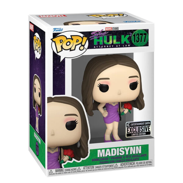 Funko She-Hulk Madisynn Pop! Vinyl Figure 1377– Entertainment Earth Exclusive - Image 3
