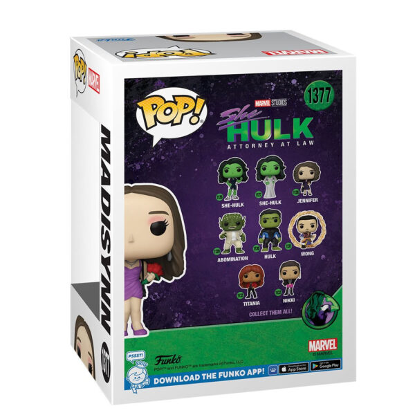Funko She-Hulk Madisynn Pop! Vinyl Figure 1377– Entertainment Earth Exclusive - Image 2